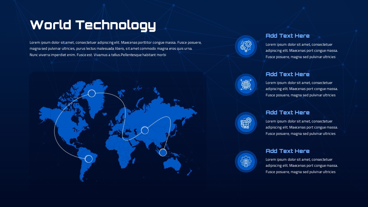 World Technology Presentation Slide