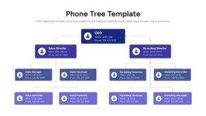 Corporate Phone Tree Hierarchy Slide