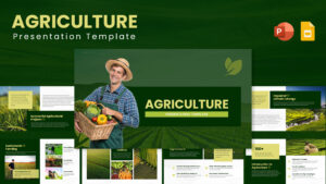 Agriculture Sustainability Presentation Deck Cover Image
