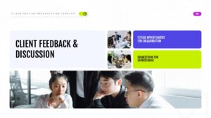 Client Meeting Company Profile Feedback Testimonial Slide