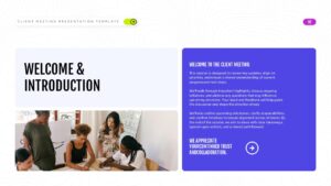 Client Meeting Company Profile Introduction Slide