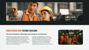 Manufacturing And Automation Template PowerPoint and Google Slides conclusion