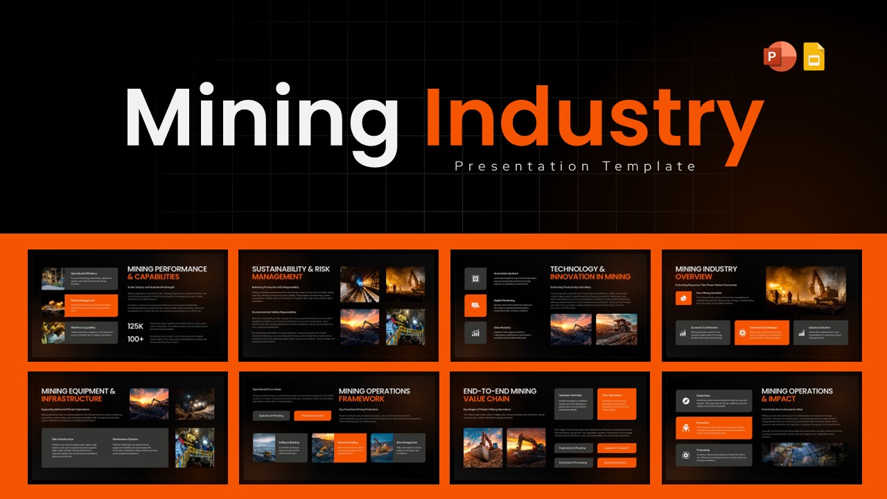 Mining Industry Template