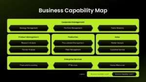 Business Capability Map Google Slide Presentation Template