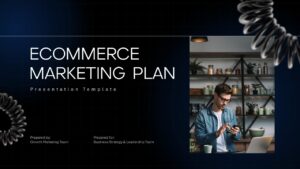 E commerce marketing plan presentation template