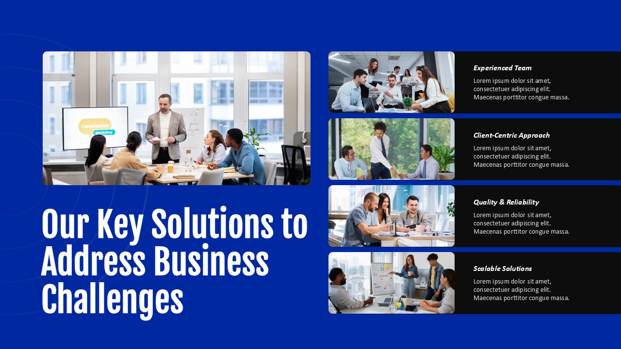 IT company profile presentation google slide