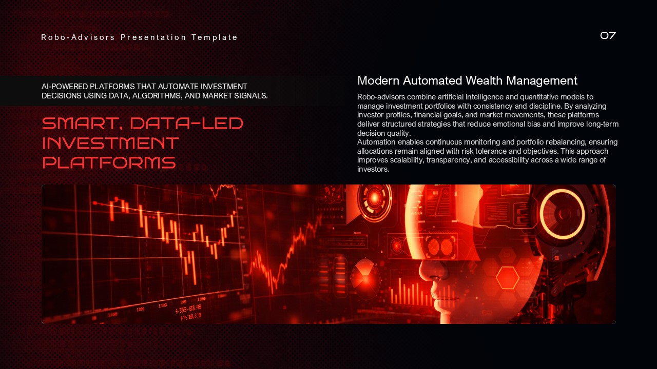 Modern wealth management PPT presentation slide