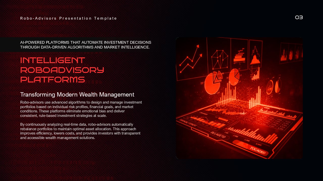 Robo advisors ai presentation intelligent platforms slides