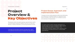 Simple Project Proposal Presentation Slide