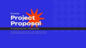 Simple Project Proposal PowerPoint Template