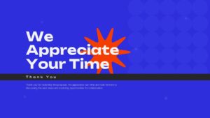 Simple Project Proposal Template Ending Slide