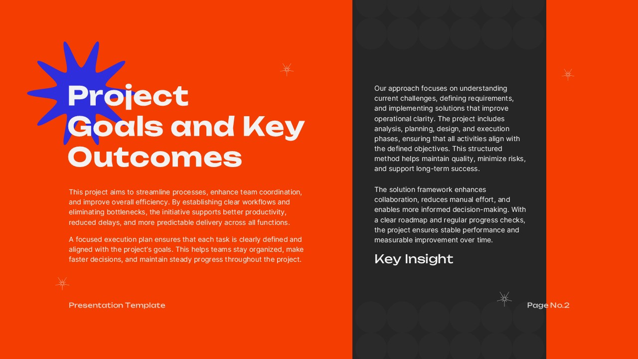 Simple Project Proposal Editable Slide