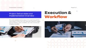 Google slide for presenting workflow and execution