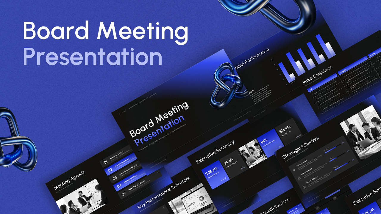 Board Meeting Presentation Template