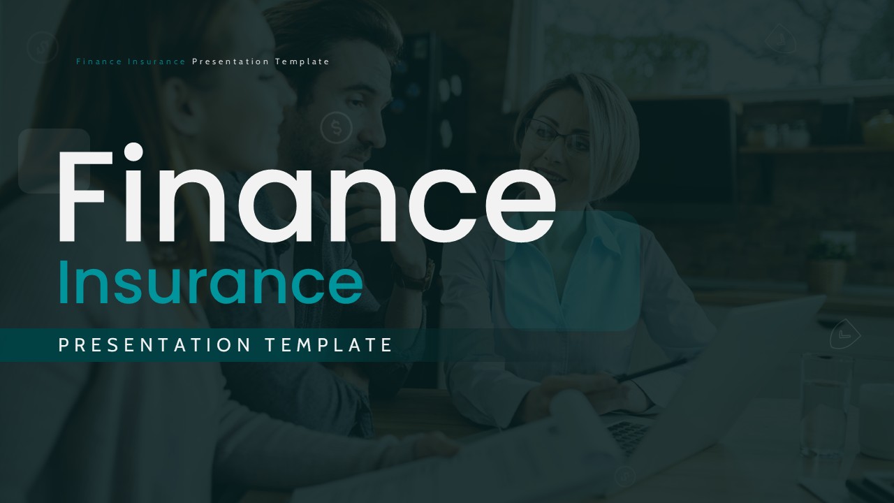 Finance Insurance PowerPoint Template