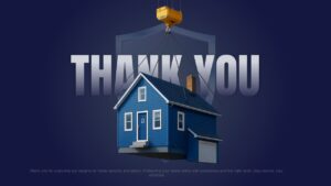 Home Security Thankyou Presentation Slide
