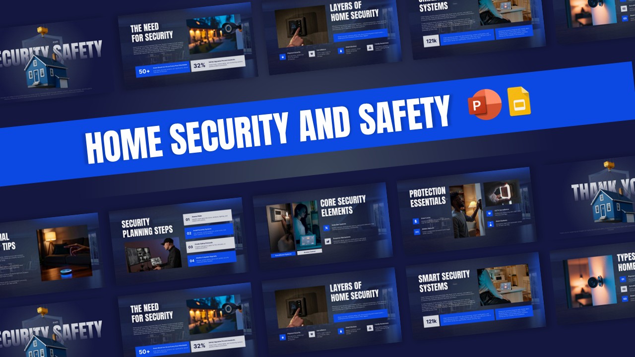 Home Security and Safety Presentation Template