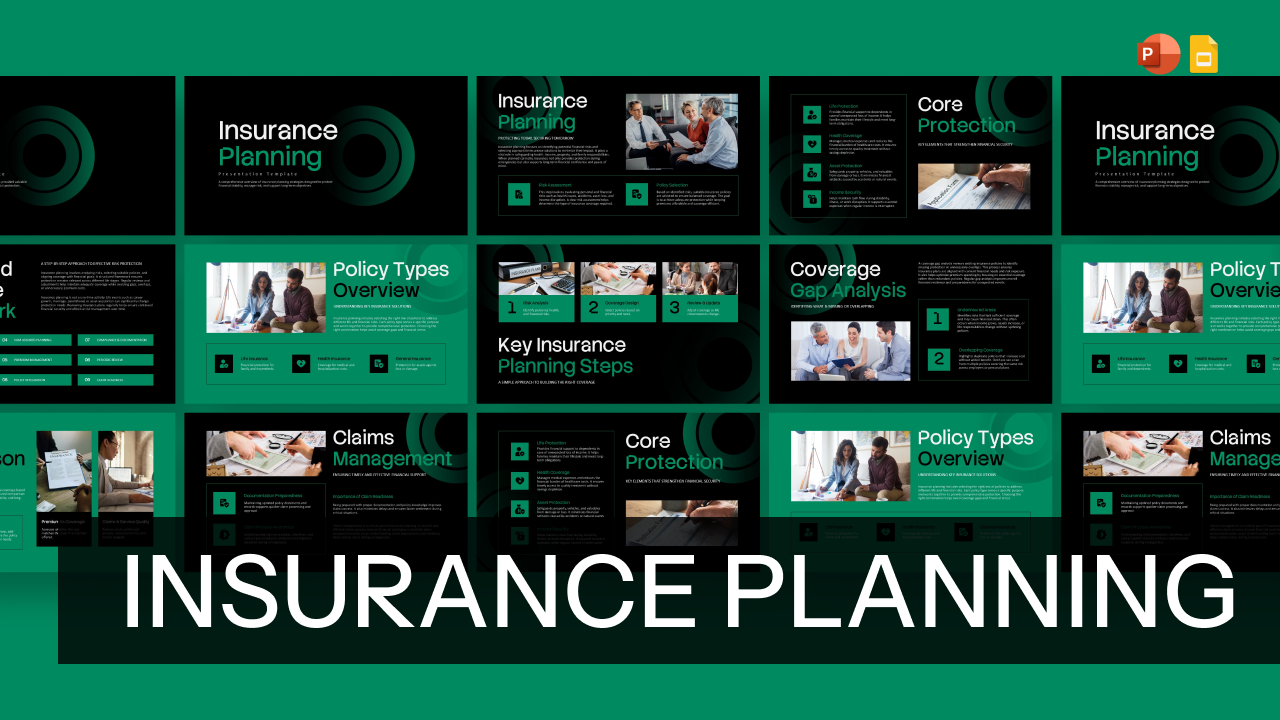 Insurance Company Presentation Template