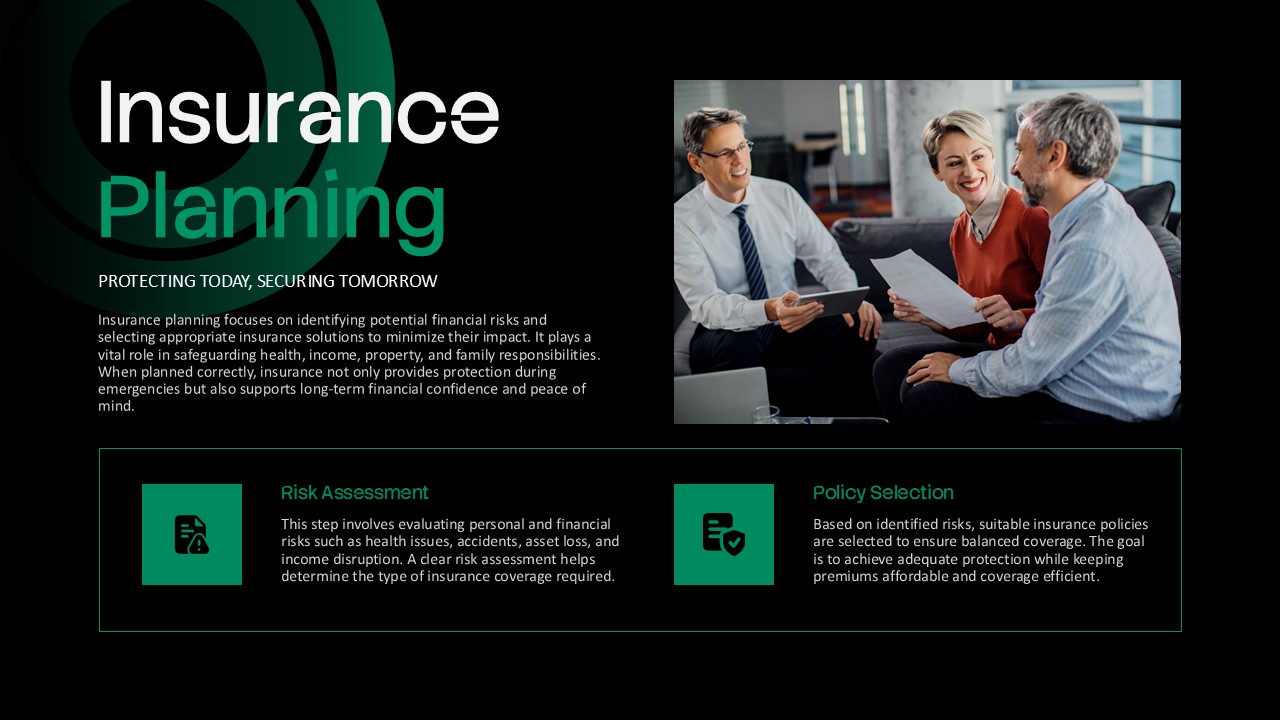 Insurance Planning PPT Slide