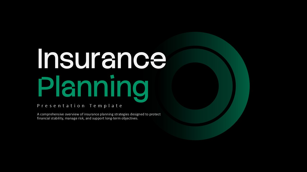 Insurance Planning PowerPoint Template