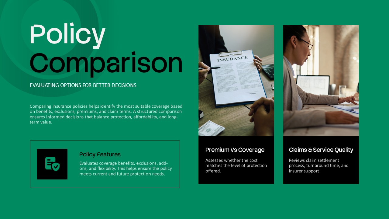 Policy Comparison Template