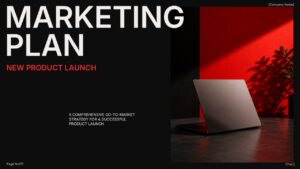 Product Launch Marketing Plan PowerPoint Template