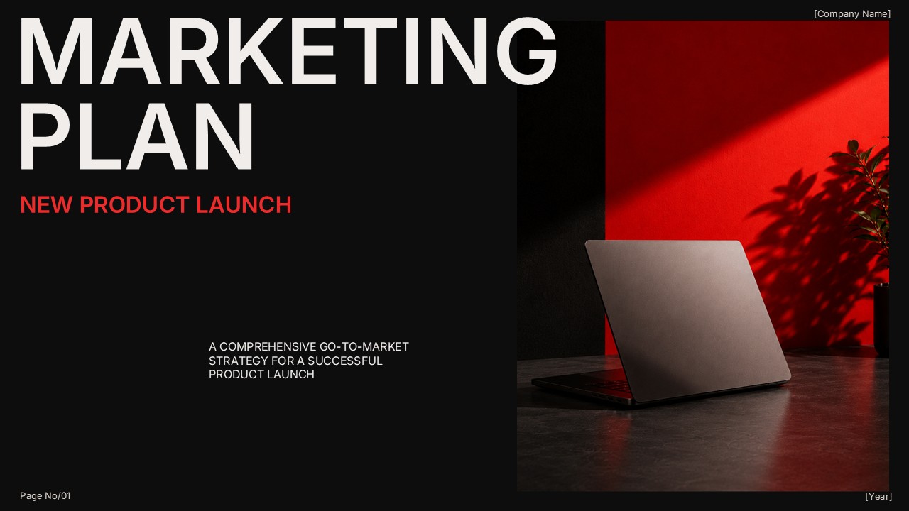 Product Launch Marketing Plan PowerPoint Template
