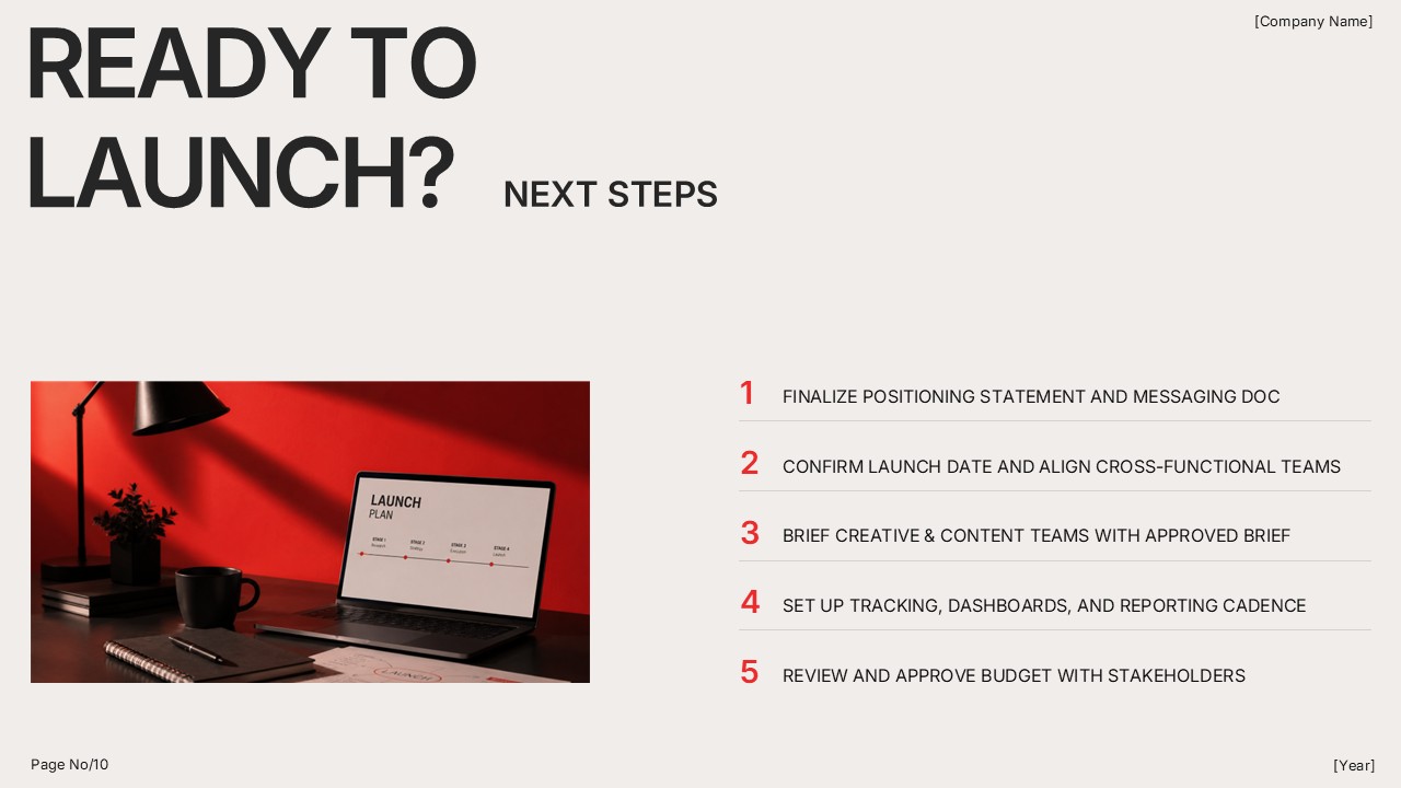 Ready to Launch PPT Template