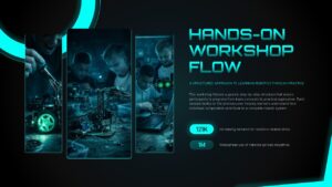 Robotic Workshop Flow Presentation Slide