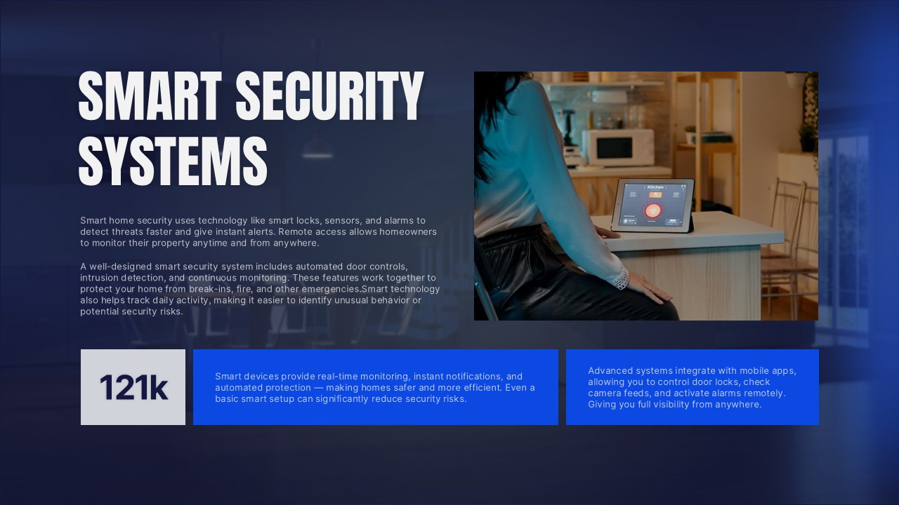 Smart Security System Presentation Slide
