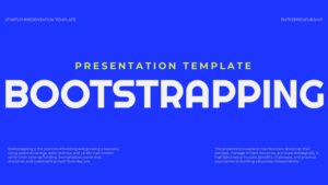 bootstrapping startup PowerPoint template
