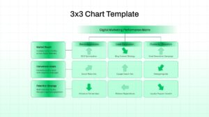 3 Column 3 Row PPT Slide Template