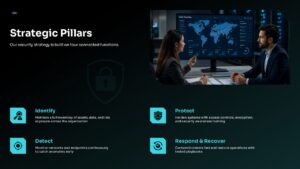 Cybersecurity Strategic Pillars Presentation Slide