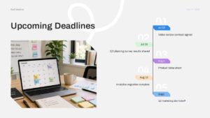 Upcoming Project Guidelines Presentation