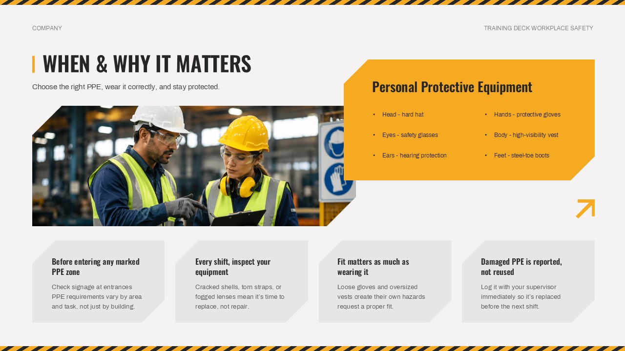 Work Safety Why Matters Presentation Slide