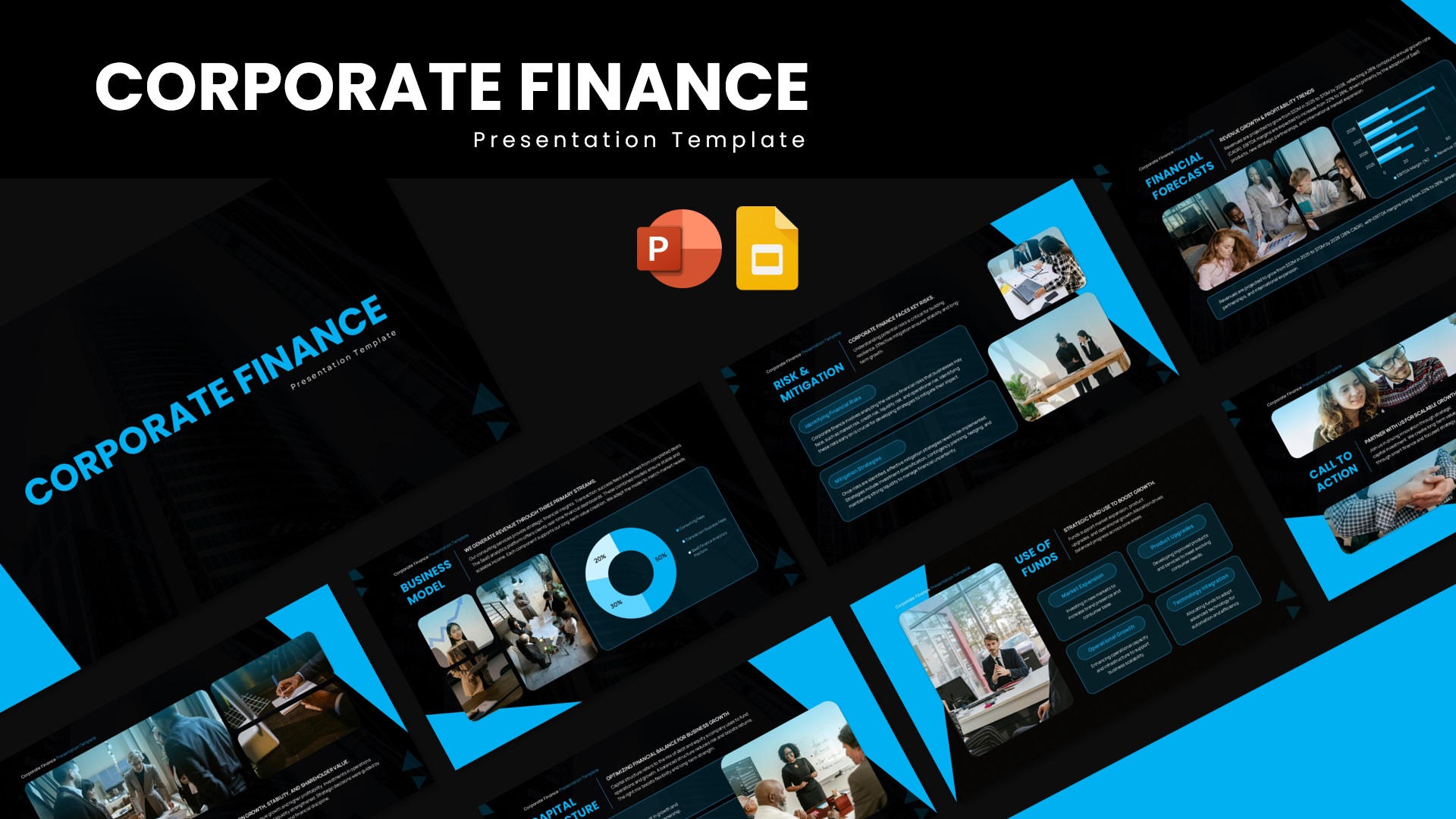corporate finance presentation template