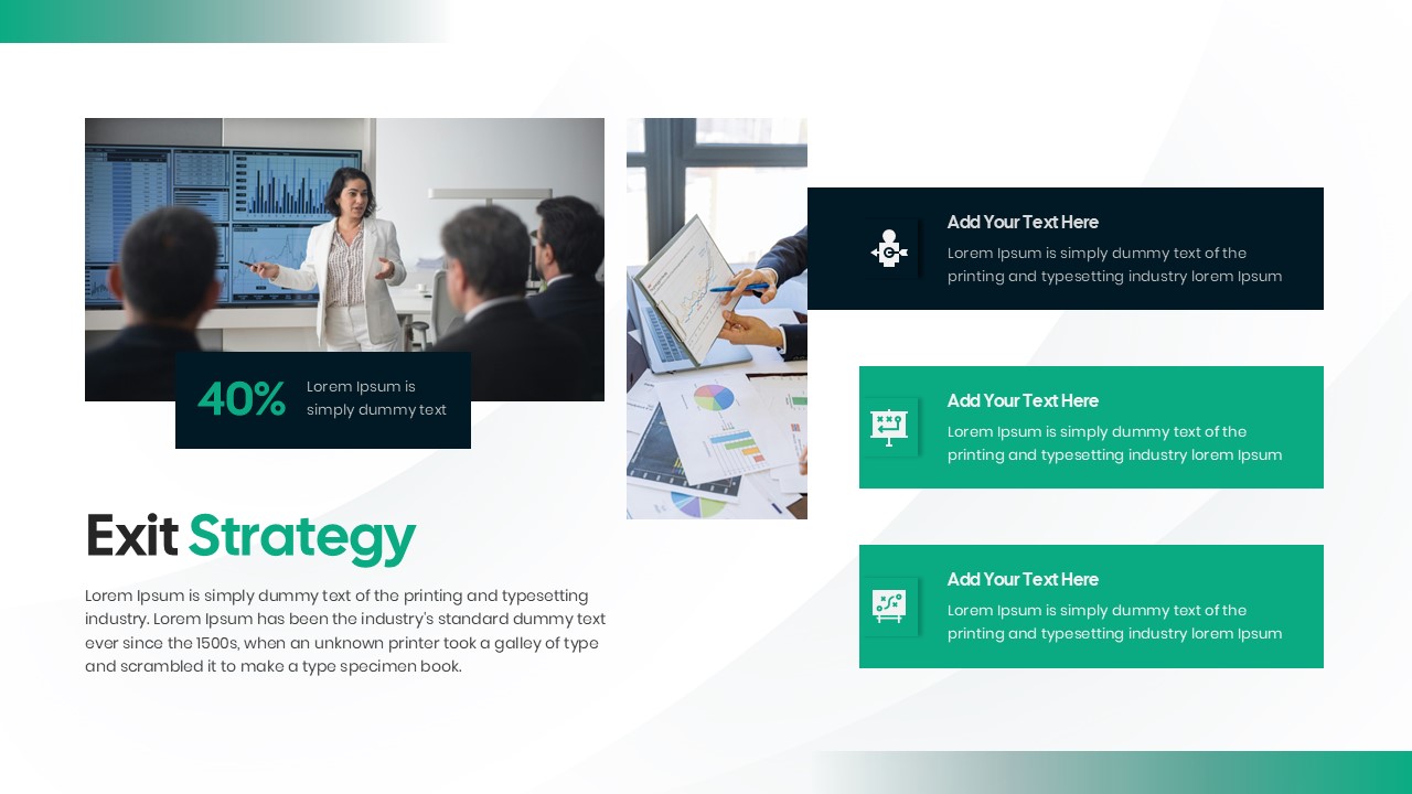exit strategy template