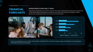 financial forecasts google slide template