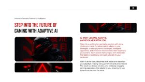 future of ai gaming presentation slide