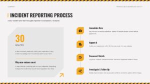 incident reporting process google slide