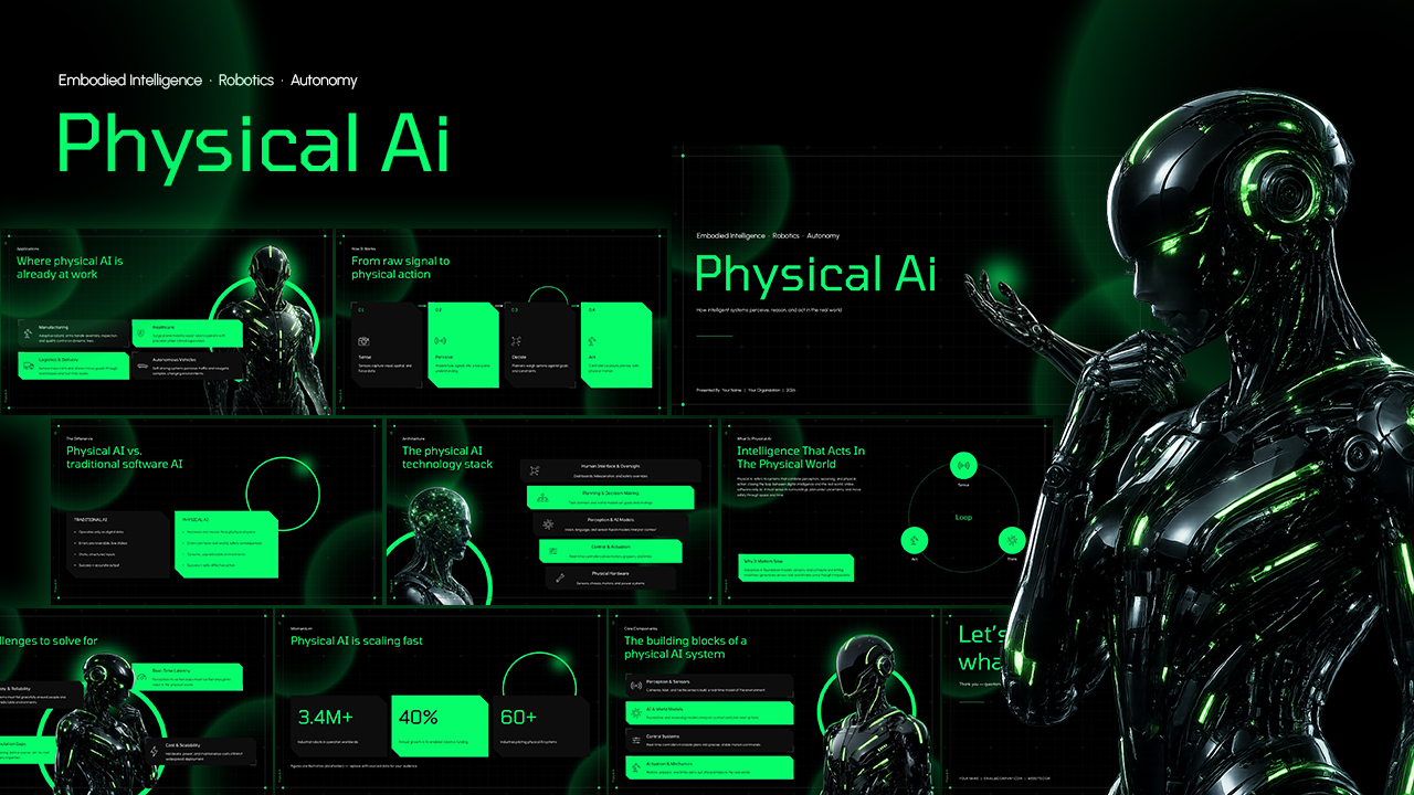 Physical AI PowerPoint Template