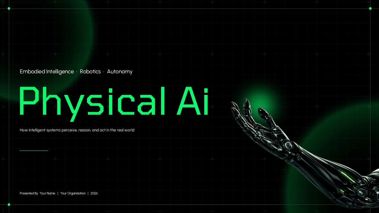 Physical AI Presentation Template