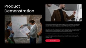 Product Demonstration PPT Template