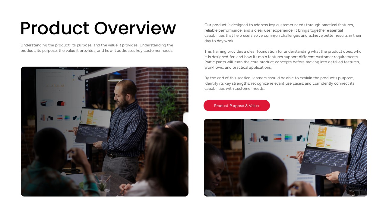 Product Overview Slide