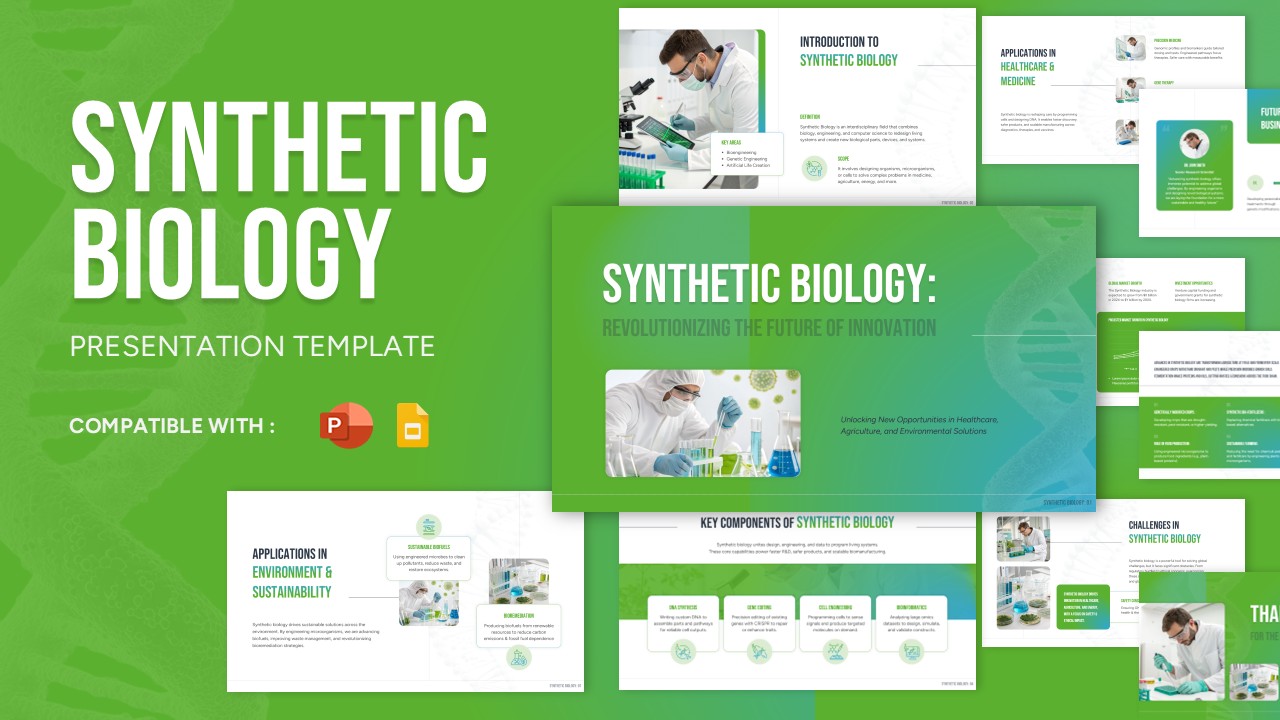 Synthetic Biology Presentation Template PPT