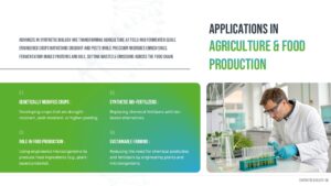 agriculture and food production applications presentation slide