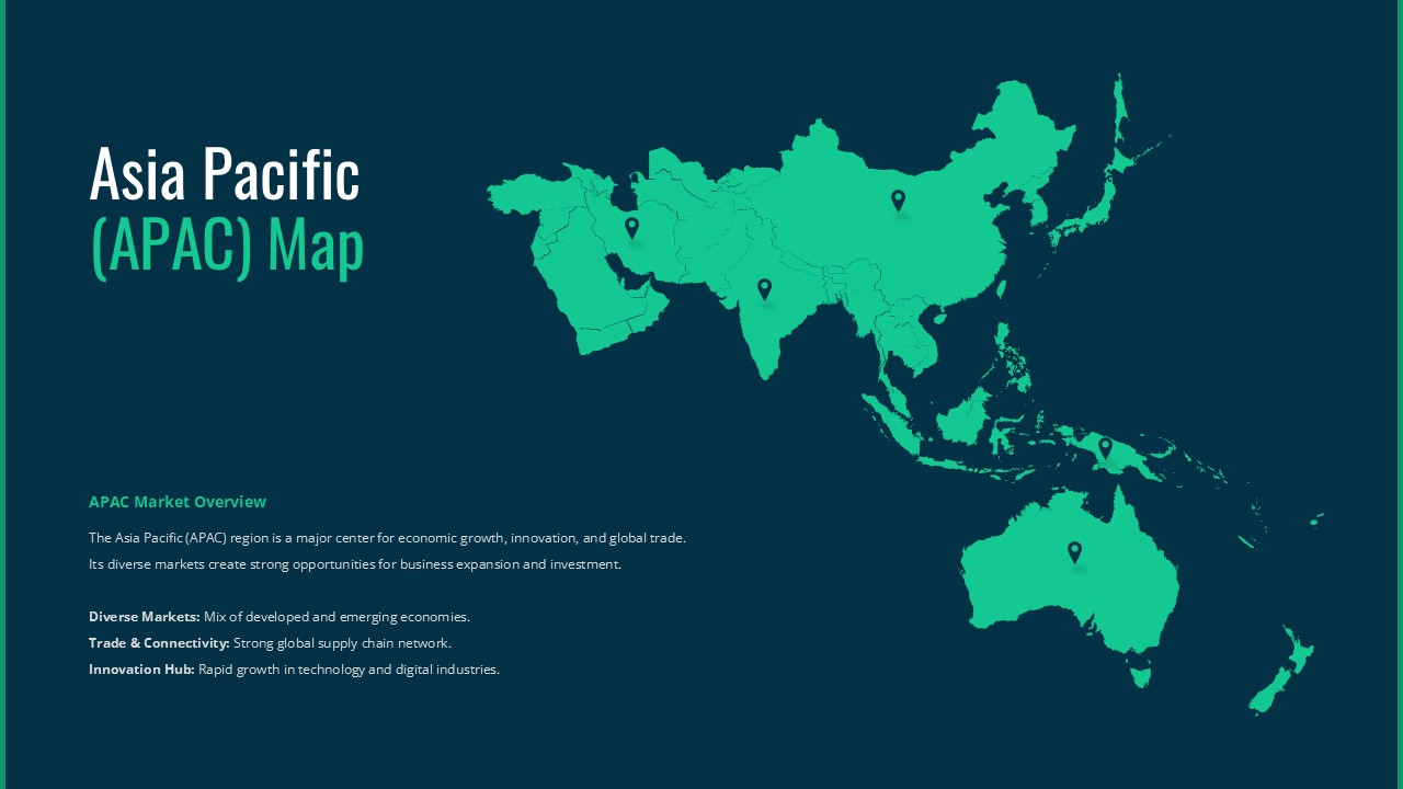 Asia pacific (APAC) map