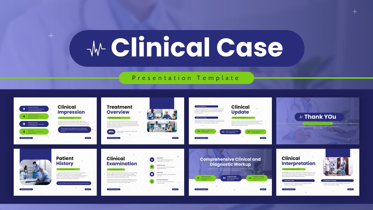 clinical case presentation template
