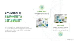 environment & sustainability applications presentation slide
