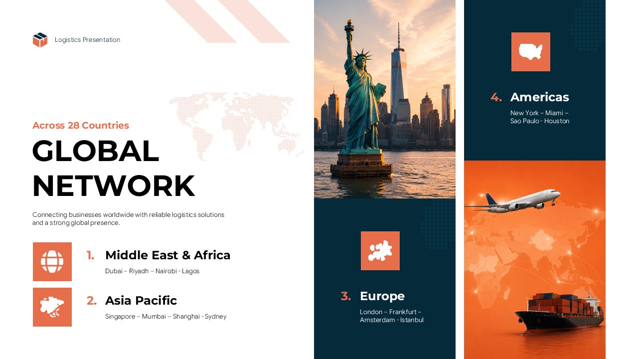 global network business ppt slide